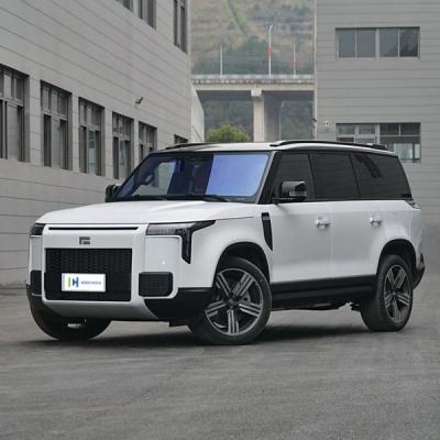 China 6-zits SUV Hybride elektrisch voertuig Luxe SUV Long Range elektrische auto 2023 Baic Jishi 01 Nieuwe auto's Te koop