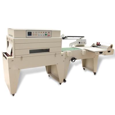 China Efficient Semi Automatic Waterproof Sealing And Cutting Shrink Wrapping Machine Shrinker Machine For Book Food Medicine Industry for sale