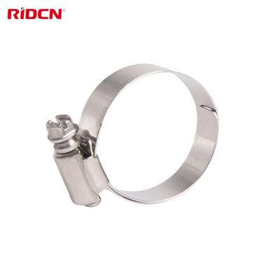 China Lined Pipe Flange Worm Gear Liner Clamp for sale