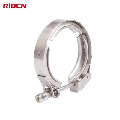 China Pipe Connection Quick Release Stainless Steel V-Band Hose Clamp for sale