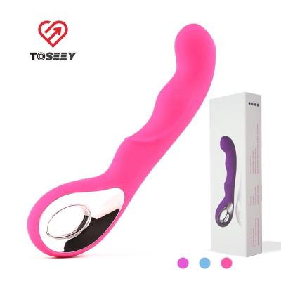 China 10 Speeds Soft Silicone Sex Toys Drop Shipping Anal Dildo For Lady Wand Vibrator 10 Vibration Modes G Spot Vibrator for sale