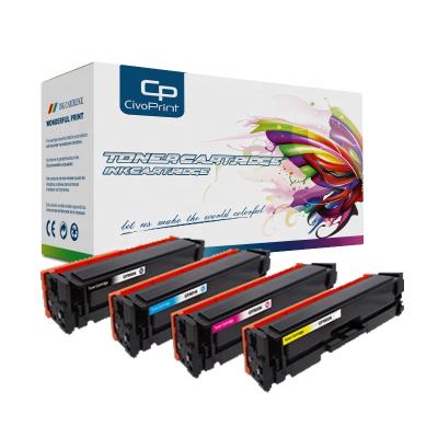 China High Quality COMPATIBLE M254Dw M254Nw M281Fdn White Compatible Toner Cartridge 202A 254dw Cf500A Cf501A Cf5021A Cf503A LaserJet Printer for sale