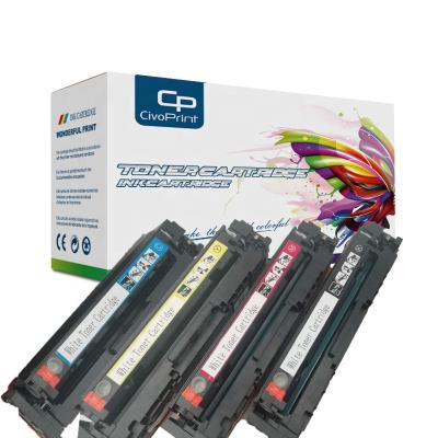 China COMPATIBLE Color Laser Printer M452 M452Dn M452Dw 410A Bulk White Toner Cartridge Cf410A Cf411A Cf412A Cf413A For Laser Printer for sale