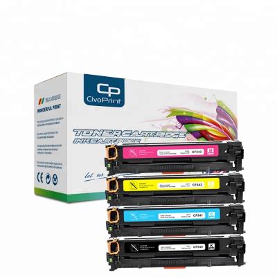 China Civoprint Cf540A Compatible Black Toner Cartridge Color Laser Jet Pro M254Dw M254Nw Mfp M280Nw M281Fdn M281Fdw for sale