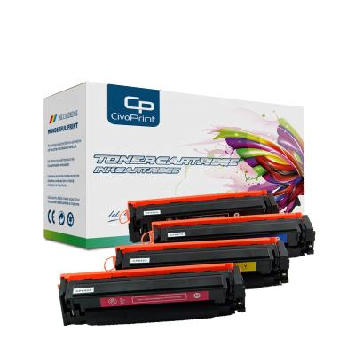 China COMPATIBLE Compatible Civoprint Cf540X Cf541X Cf542X Cf543X Color Toner Cartridge Compatible Printer LaserJet Pro Mfp M281Fdw M281Fdn M254Nw M254Dw for sale