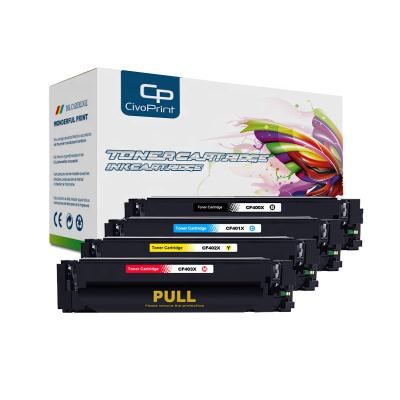 China COMPATIBLE compatible Civo laser toner cartridge with CF400A cf400x 400x high quality color toner for Color LaserJet pro M252w for sale