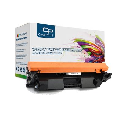 China Civoprint Printing Black Toner Cartridge King 17A Cf217 COMPATIBLE Pro M102 M130 Compatible LaserJet Printer for sale