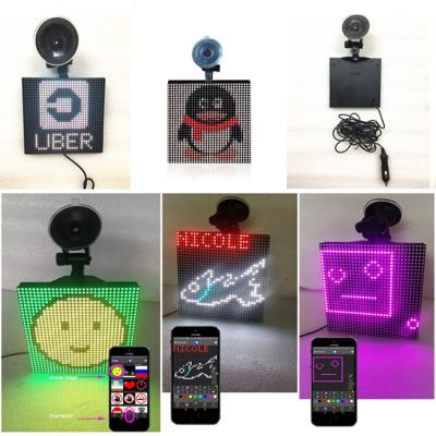 China Smiley Emotion Faces Animation Lighter Power LED Car Display Factory Smart Easy Operation Funny And Rich Deployment Content Graphic Image for sale