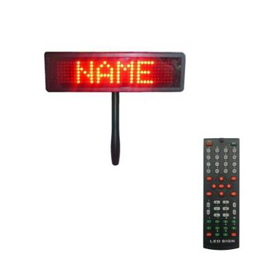 China Indoor Red LED Module Indicator Board Stand Paging Moving Panel LED Placard LED Message Screen for sale