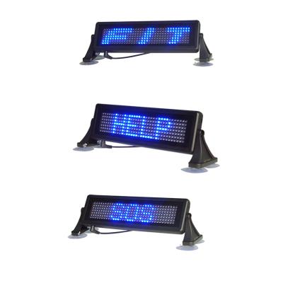 China Outdoor High Brightness Mini LED Advertising Display Screen LED Car Desktop Sign for sale