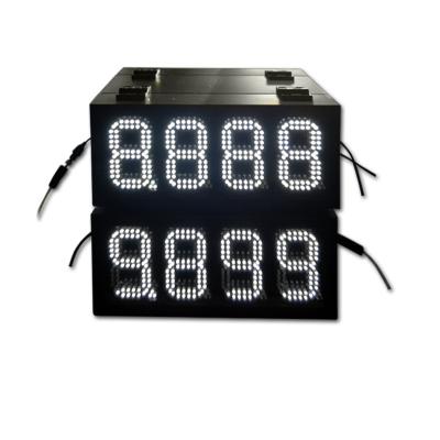 China Outdoor Digital Display Double Side Price Sign 5 Inch Gas Station Sign LED Gasoline Display Screen for sale