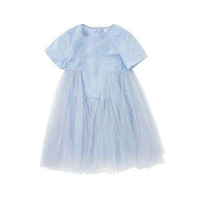 China Popular Used Children's clothing summer skirt high quality short sleeved skirt for sale