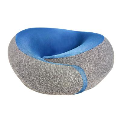 China Anti-bacteria Memory Foam Neck Rest Comfortable And Breathable Blanket Support To Head And Neck Airplane Travel Pillow for sale