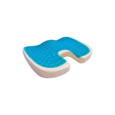 China Anti-Static Pain Relief Office Car Chair Folding Lumbar Support Coccyx Cushion Pillow Memory Foam Gel Cooling Orthopedic Cushion for sale