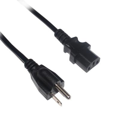 China COMPUTER UL Listed Universal Mains Cord NEMA 5-15P To C13, For Computer / Printer for sale