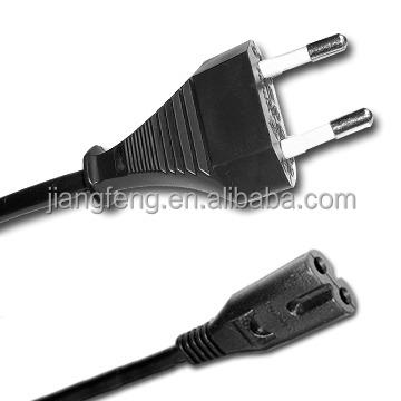 China Consumer Electronics EU Plug With IEC C7 Connector for sale