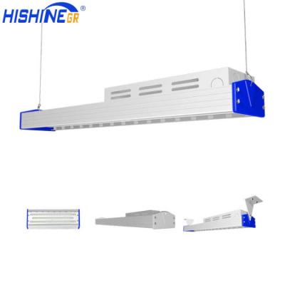 China Hishine Industrial Lighting 50W 100W 150W 200W 250W Industrial Cluster Led Linear High Bay Lights Warehouse Factory Lights for sale