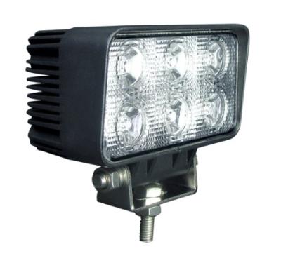 China 18w LED WORK LIGHT Europe Warehouse Free Fast Shipping 18W Square Led Car Light for sale