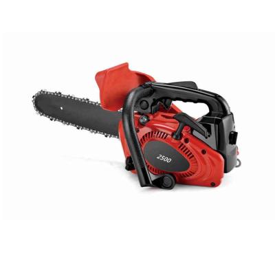 China 2-Stroke Gas 2500 Chainsaw 25cc Top Handle Chainsaw With Wholesale Engine 2-Stroke Chainsaw for sale