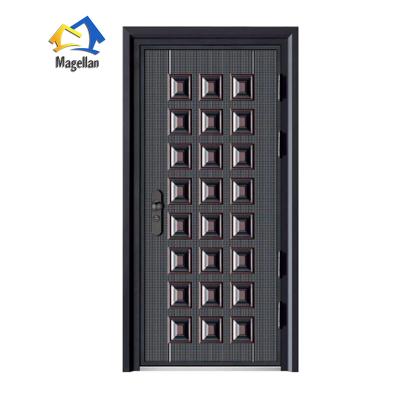 China Rustic Security Door Manufacturer Entry Cast Iron Armored Door for sale