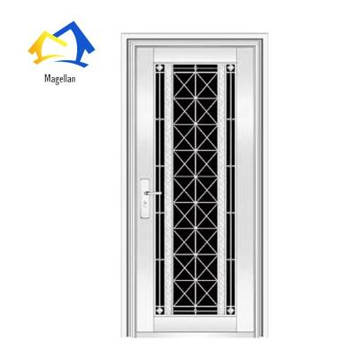 China Swing Apartment Base Track Stainless Steel Door Design With Glass Philippines for sale