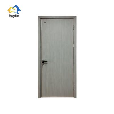 China Hot Selling Anti-theft Customized Style Bathroom Color PVC Wooden Door For Home for sale