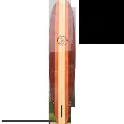 China Unisex Surfboards Epoxy Wood Veneer Panel Surfboard Long Surfboard Foam Board for sale