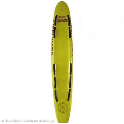 China Rescue Unisex Epoxy Surfboards With Grips And Fins Livesaving Board for sale