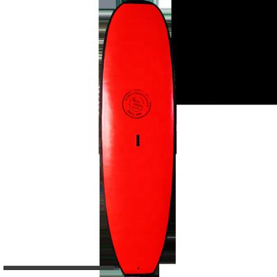 China Unisex soft red epoxy surfboard for surfing for sale