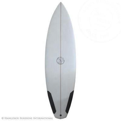 China PU core + professional fiberglass and carbon PU surfboards with carbon for sale