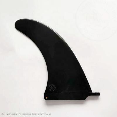 China New Strong Wholesale Black Plastic Surfboard Fins For Rack Up Paddle Board For Surfing for sale