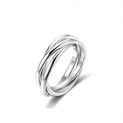 China Restless Person Ring Swivel Ring For Men Romantic Stainless Steel Rings for sale