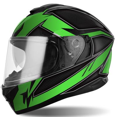 China Scratch Resistance DOT Approved Full Face Motorcycle Street Helmet With Dual Visors for sale