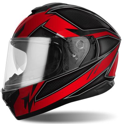 China Full Face Motorcycle Helmet DOT Approved Full Face Motorcycle Helmet With Double Lens for sale