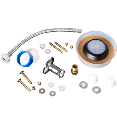 China Modern Toilet Bowl Installation Kit Wax Trim Seal Ring For Toilet Angle Valve Pipe Adapter PTFE Fit STRIP For 3-4 Inch Waste Line for sale