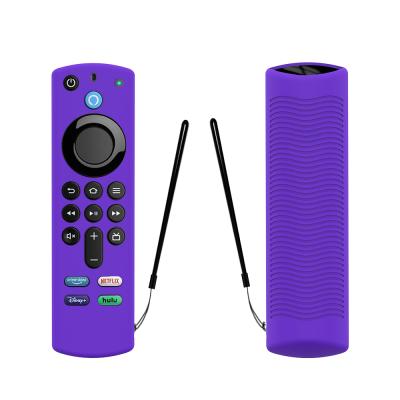 China Fashion Silicon Protective Case For Alexa Voice Remote Amazon TV Gen 2nd And 3rd Control Rubber Skin Protective Case for sale