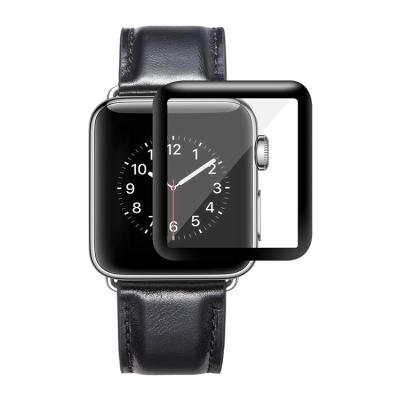 China Tempered Glass Full Coverage Watch Screen Protector Protective Case For iWatch Series 4 for sale