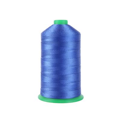 China High Tenacity 100% polyamide thread for sewing cloth raw white and dyed 210d3 bond nylon thread for sale