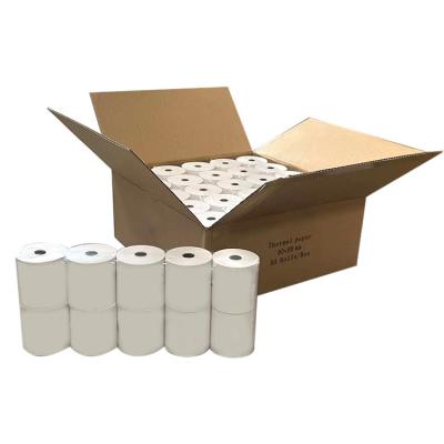 China POS Machine 80x80m Atm Machine Receipt Paper Factory POS 80mm Thermal Paper Cash Register Paper Directly Sale for sale