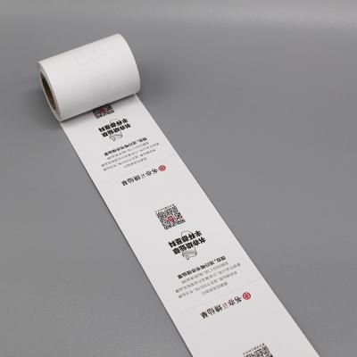 China POS Printer ATM Printer Manufacturer Price Paper Roll 65gsm 55gsm Heat Sensitive Plastic Core POS ATM Receipt Paper Roll for sale