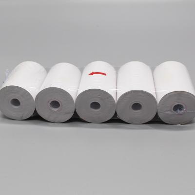 China High quality and smooth 80mm 57mm 70gsm roll up 80mm 57mm 70gsm POS printer ATM printer paper for sale