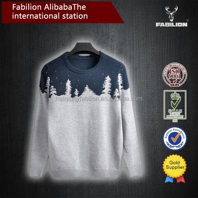 China Anti-pilling men round collar pure color sweater for European style sweaters for sale