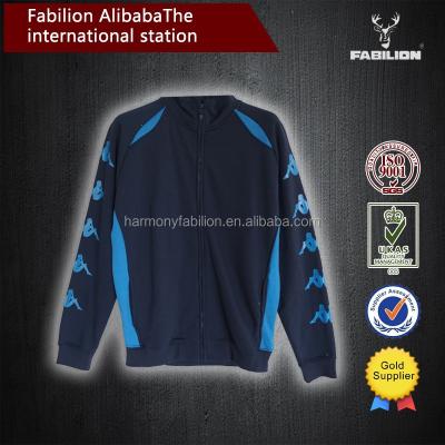 China Anti-pilling contrast colored basic sports export surplus binding branded with side pockets for menswear for sale