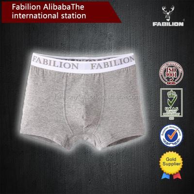 China Wholesale OEM Antibacterial 100% Cotton Comfortable For Men's Underwear for sale