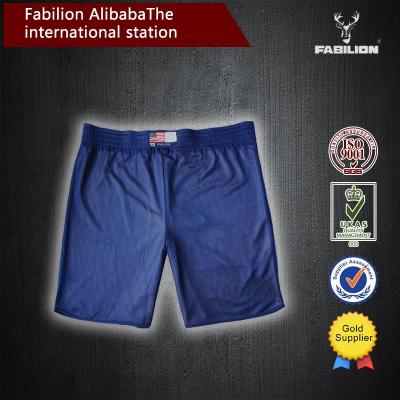 China Embroidery design men's anti-pilling china sports clothing manufacture supply nylon breathable half pants for mesh fabric shorts for sale