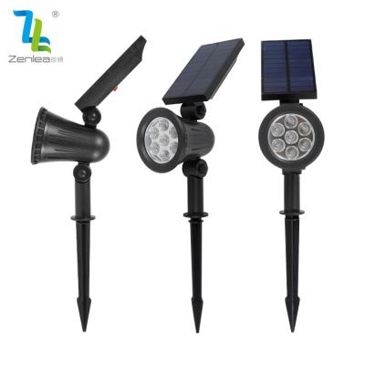 China New Product Garden Outdoor Waterproof IP65 Adjustable Angle ABS 3w 4w 7w 10w Separated Led Solar Garden Light for sale