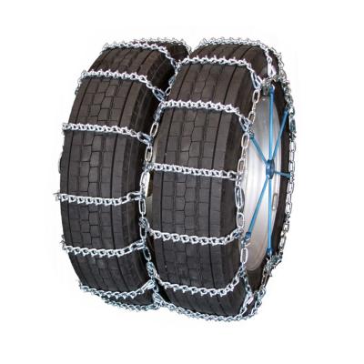 China HARDENED STEEL Atli U Grade Reinforced Twisted Type Double-Triple Ladder V-Bar 48' S Truck Anti Snow Skid Chain for sale