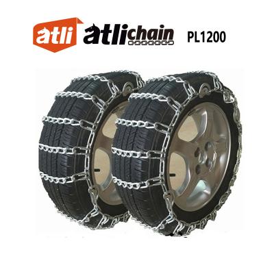 China ATLI Car Anti-Slip Alloy Tire Chain Snowy Winter Muddy Skid Emergency Passenger Car Enforeced Steel Snow Chain for sale