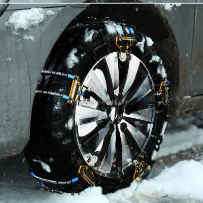 China Alloy Steel ATLI Cable Tire Chain Emergency Use Universal Size For 145-265mm Tire, On Snow Road Winter Snow Chains, Tire Chains for sale