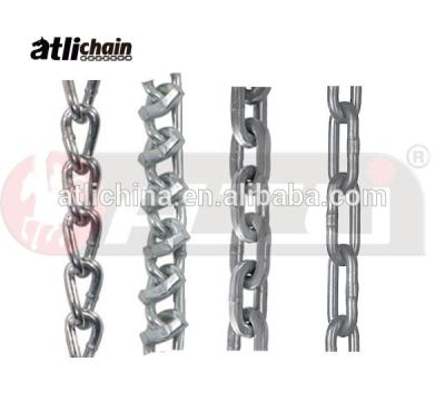 China Anti jump Atli Twist Link Continuous Cross and side chain - hardened for sale